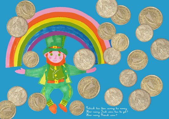 Projet personnel "Eoin & Chloé", un livre d'activités pour découvrir l'Irlande et la France.